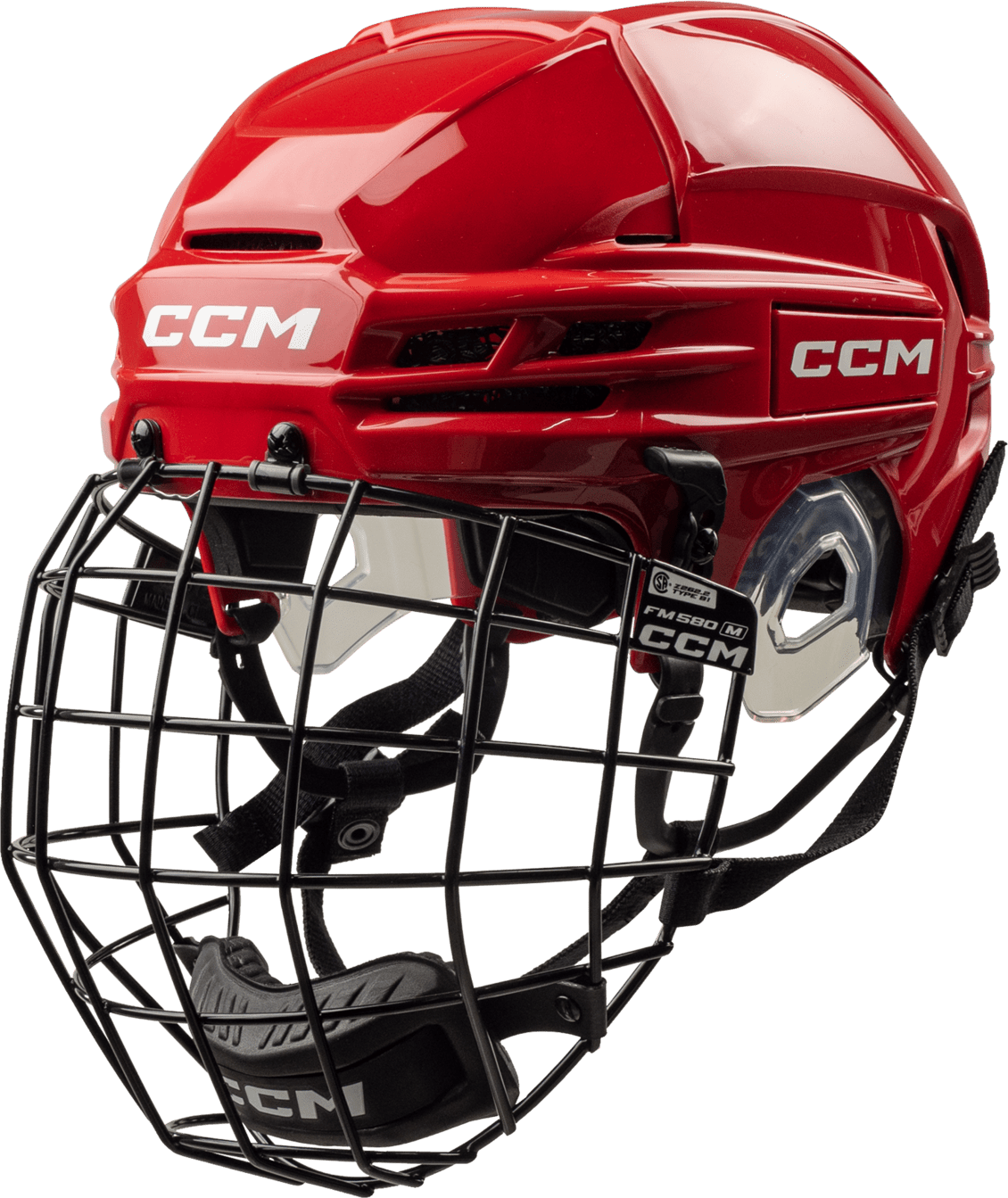 CCM Hockeyhjälm Tacks 720 Combo Red