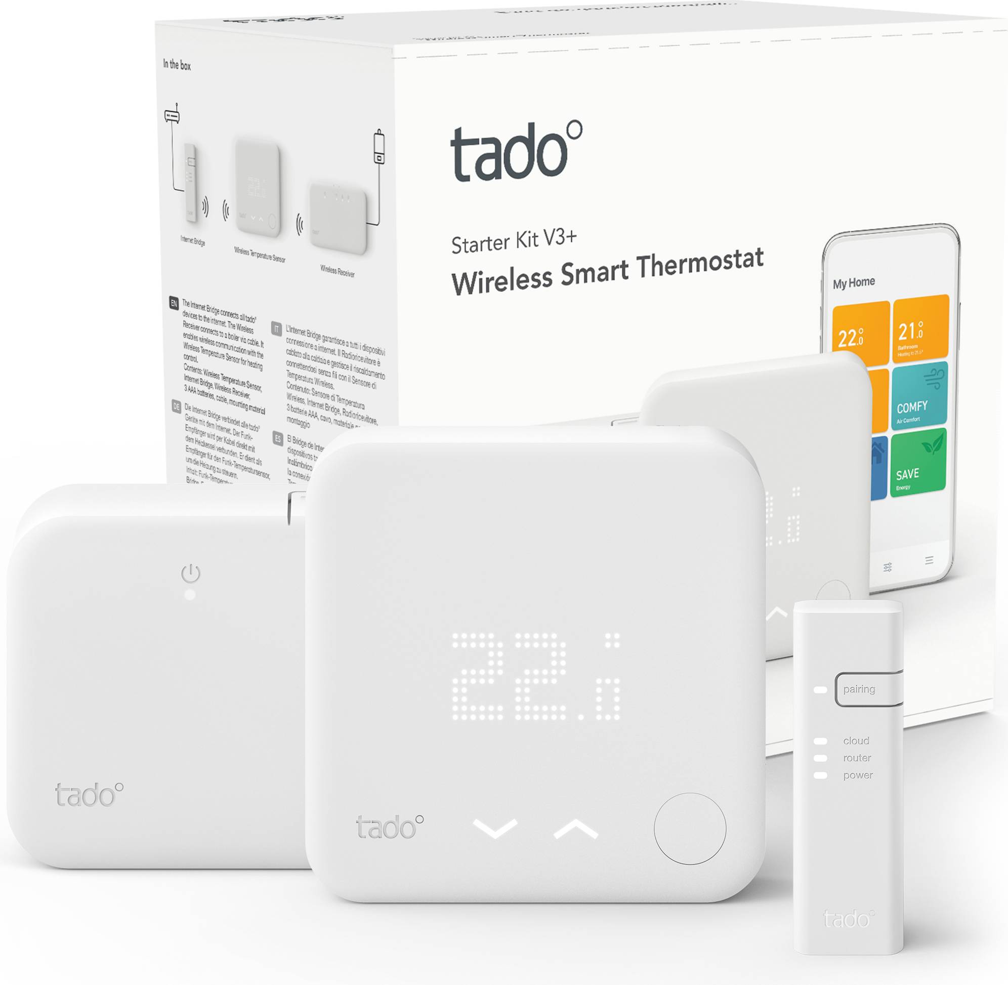 Tado° V3+ Starter Kit Wireless Smart Thermostat