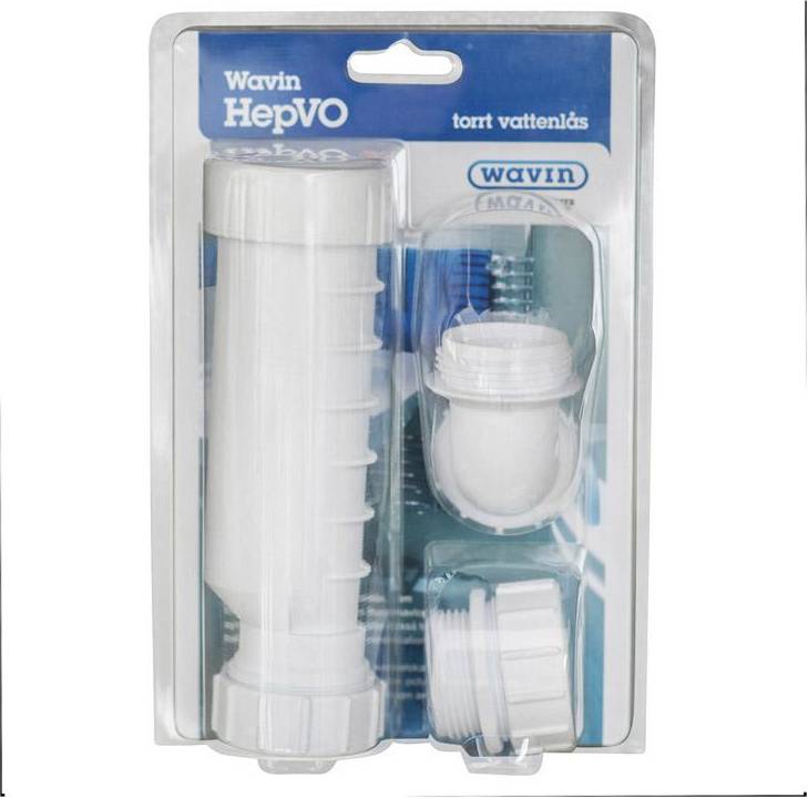 Wavin Hepvo Torrvattenlås 40 mm