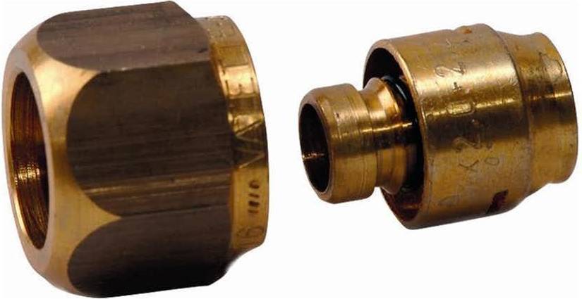 Gustavsberg Klämringskoppling Vatette Plast 16x2,0-2,2