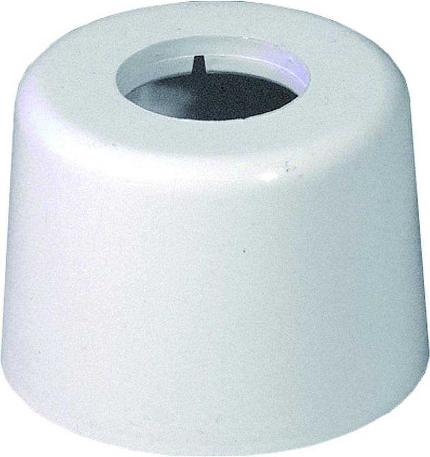 Purus Golvhuv 40 mm Ytterdiameter=94mm Höjd=65mm Vit