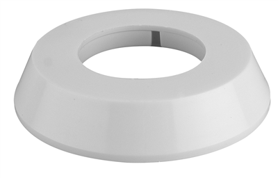 Faluplast Falu 58400, Vägghuv, hel, lågbyggd, vit