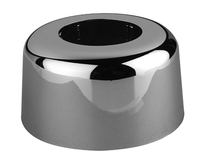 Faluplast Vägghuv Krom Hål 32 mm