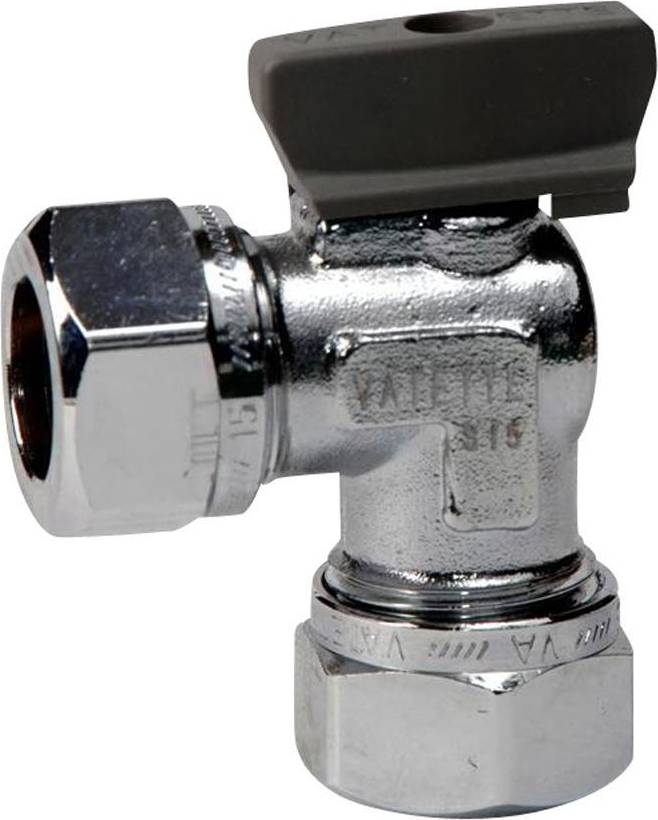 Gustavsberg Vatette kulventil vinkel, 15x12 mm