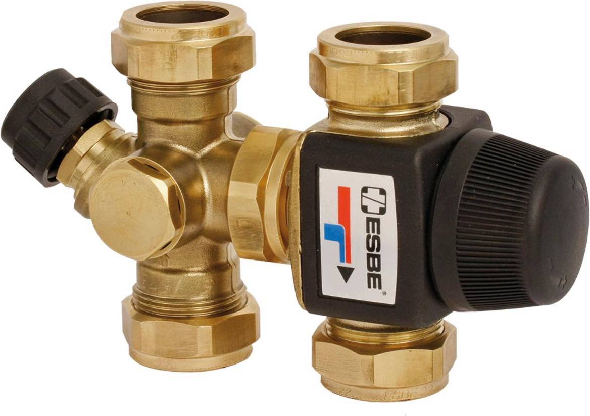 Esbe Blandningsventil Ventilkombination BLV 15 mm