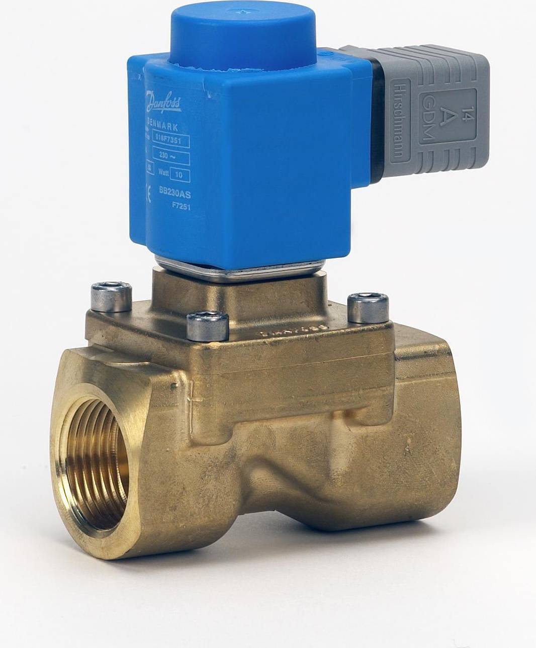 Danfoss Magnetventil EV250 B12BD DN15, strömlöst stängd