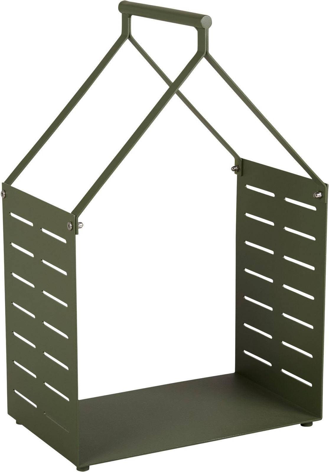 Brafab Belfort vedkorg grön