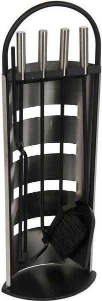 Dkd Home Decor Fireplace Utensils Steel (23 x 15 x 66 cm)