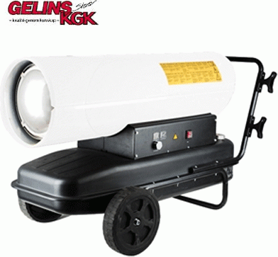 Kinlux DIESELKANON 70KW UTAN SKORSTEN