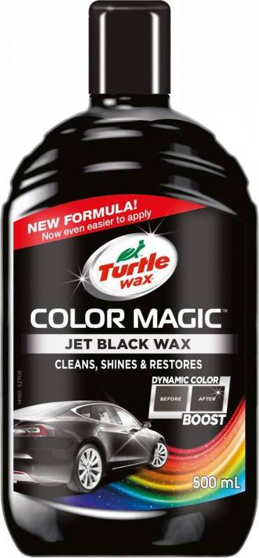 Turtle Wax Color Magic Jet Black Wax 0.5L