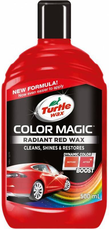 Turtle Wax Color Magic Radiant Red Wax 0.5L