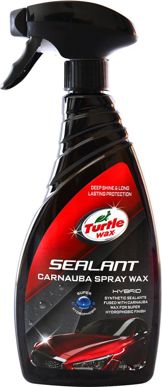 Turtle Wax Sealant Carnauba Spray Wax 0.5L