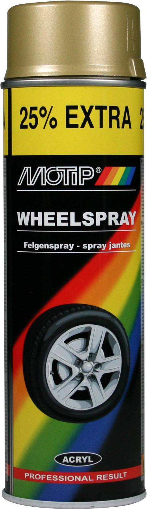 Motip Fälgfärg Gold 500 ml