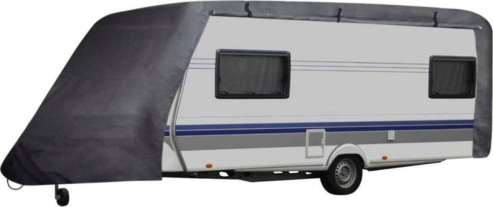 vidaXL Caravan Cover Gray S