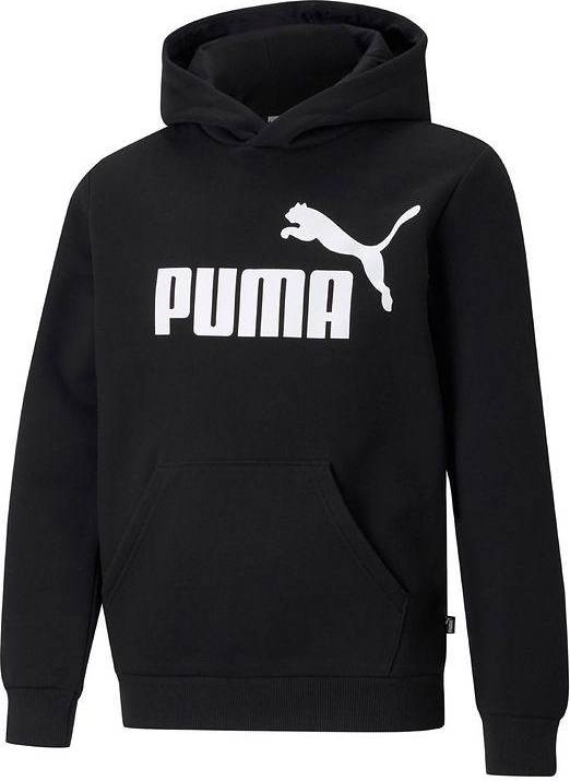 Puma Essentials Big Logo Youth Hoodie - Puma Black (586965-01)