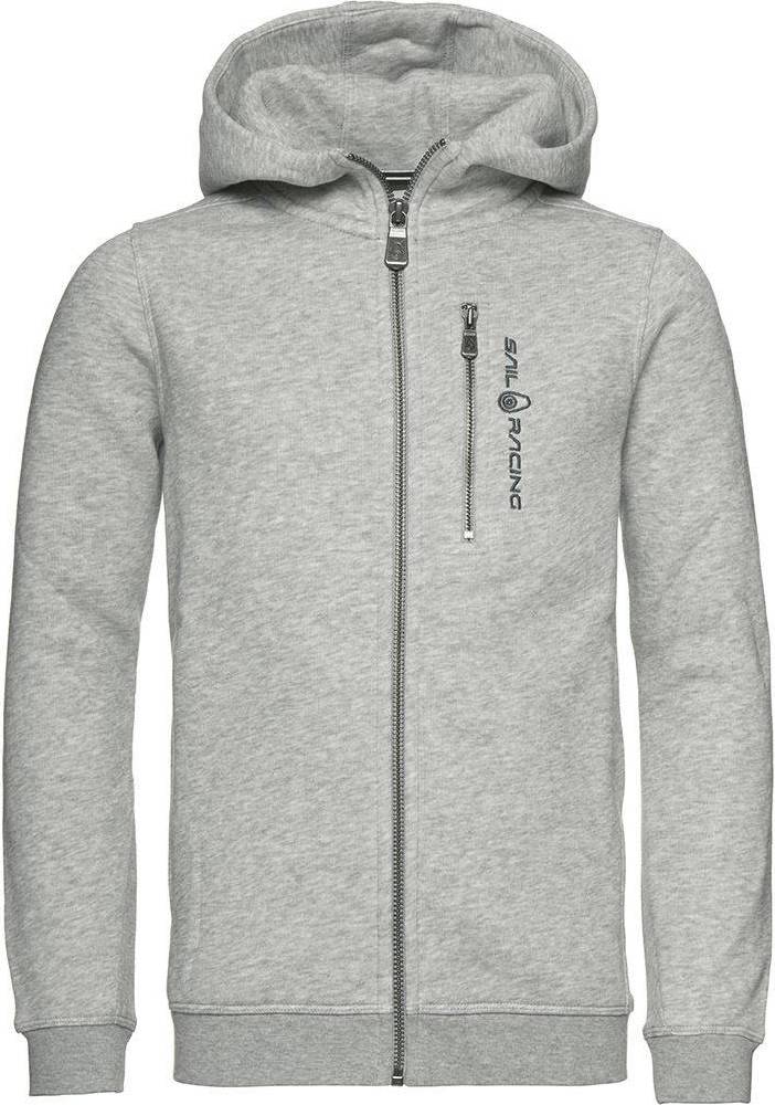 Sail Racing Jr Bowman Zip Hood - Grey Melange