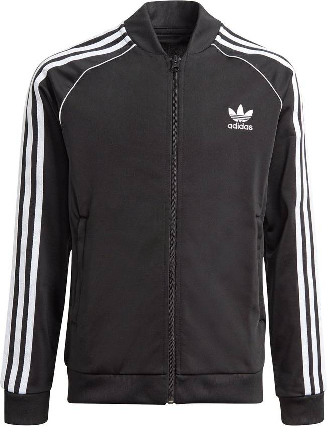 adidas Junior Adicolor SST Track Jacket - Black/White (GN8451)