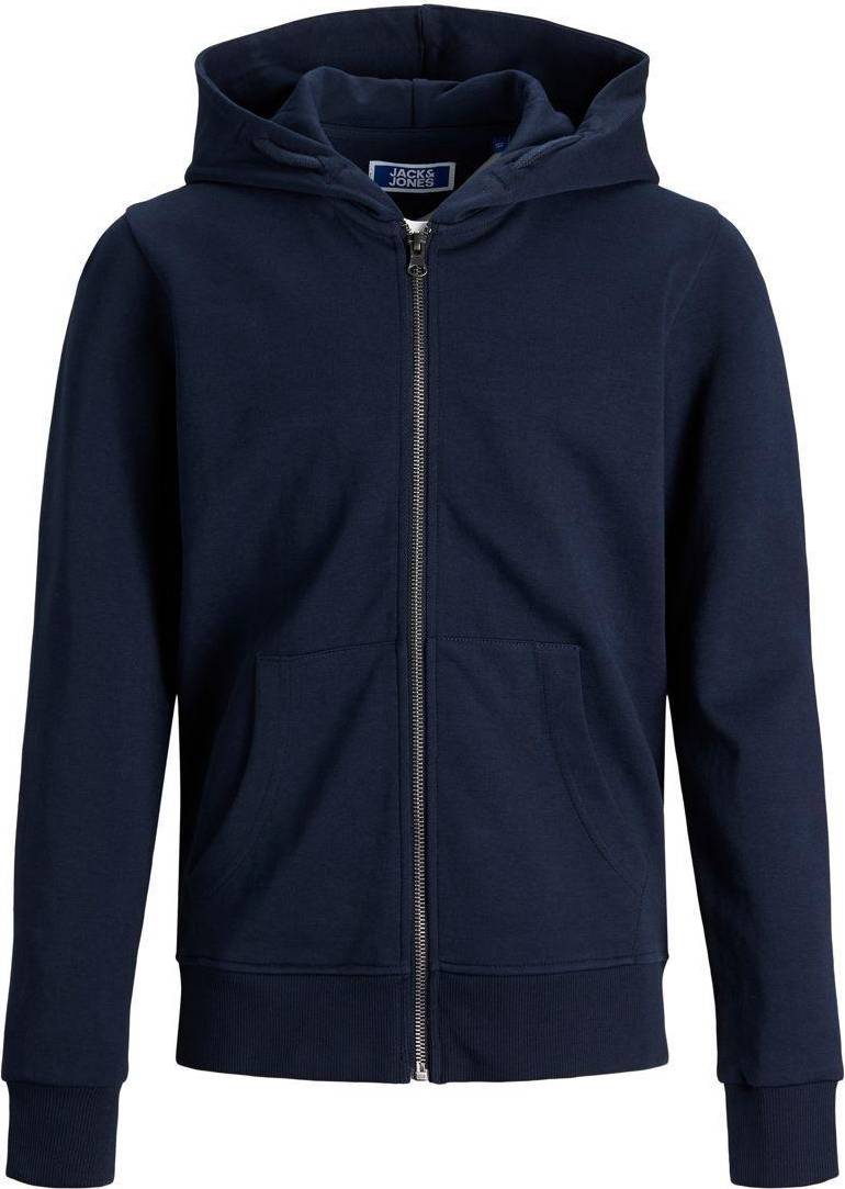 Jack & Jones Boy's Zip Hoodie - Blue/Navy Blazer (12182519)
