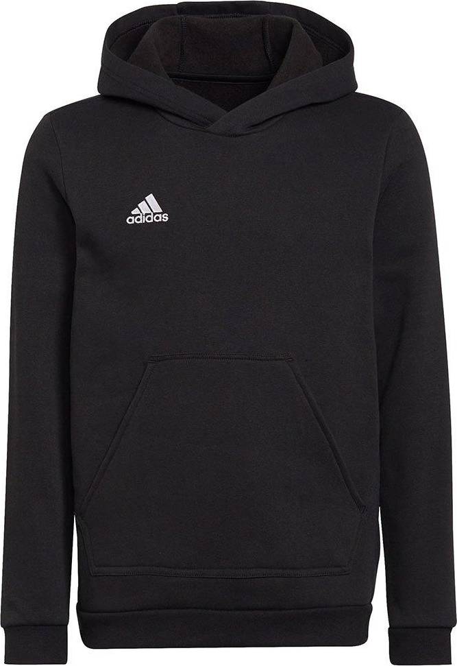 adidas Kid's Entrada 22 Sweat Hoodie - Black (H57516)