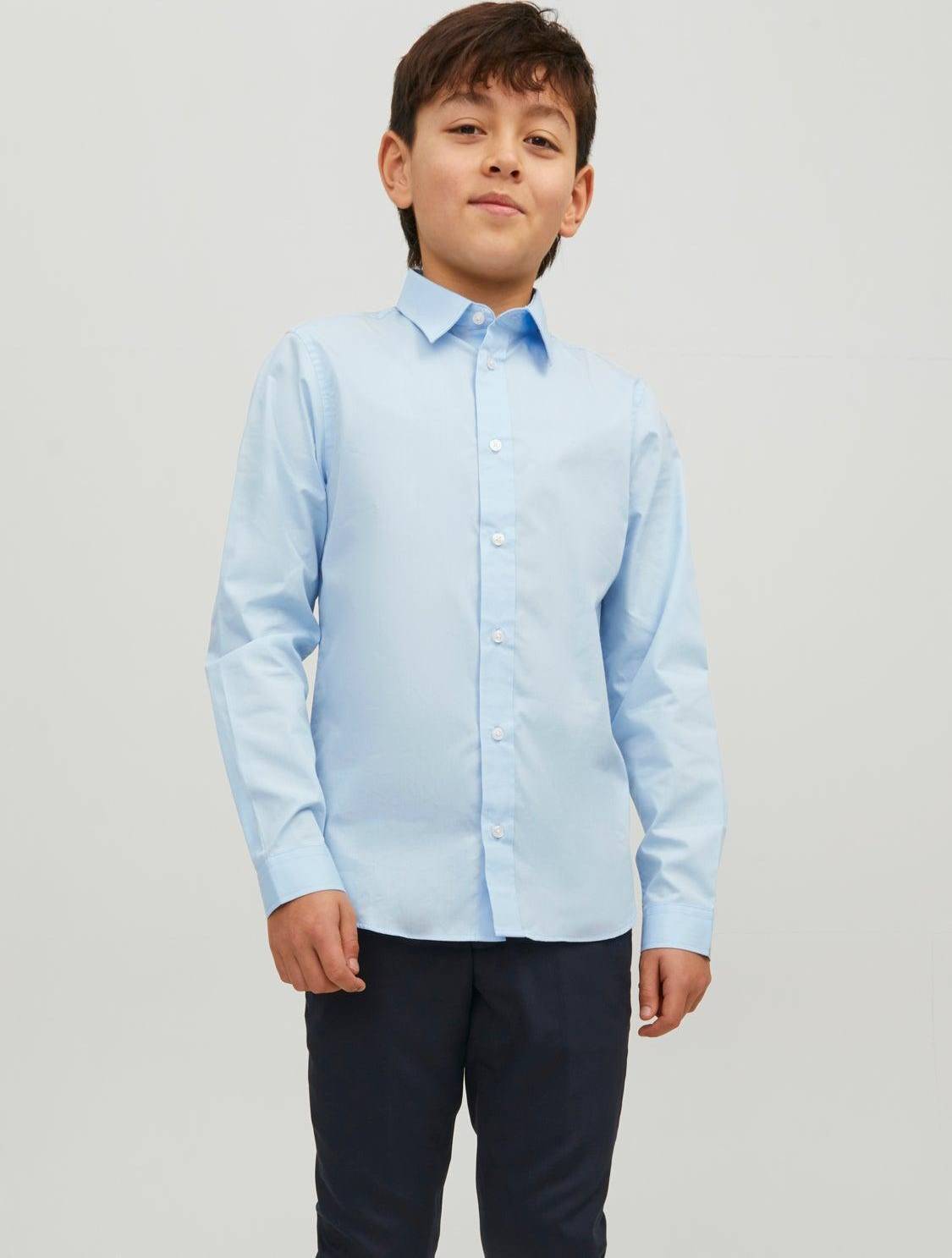 Jack & Jones Skjorta För Pojkar Blå