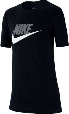 Nike Older Kid's Sportswear T-shirt - Black/Light Smoke Gray (AR5252-013)