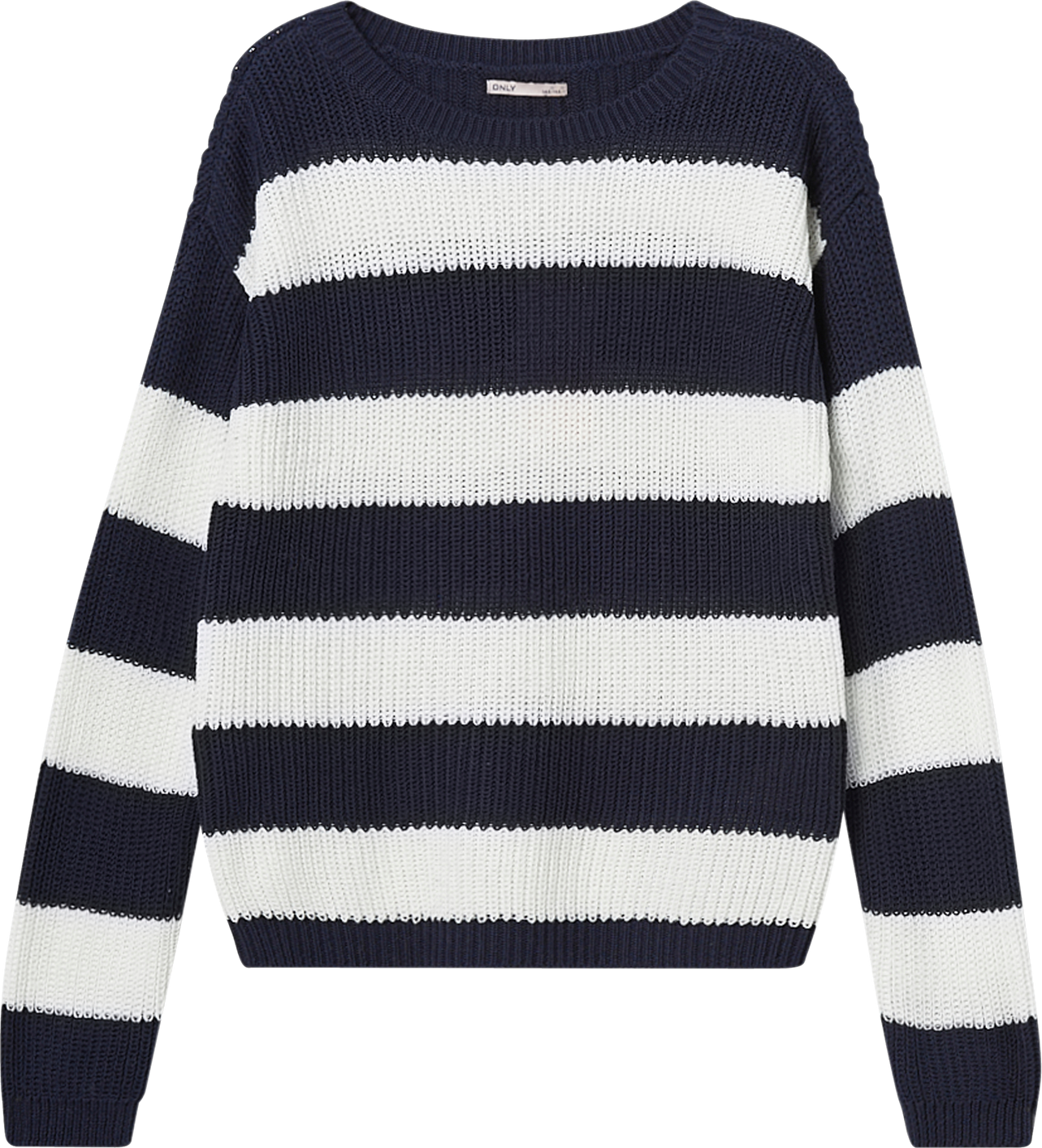 Kids Only Night Sky Cloud dancer Sif Striped Stickat Tröja-158/164