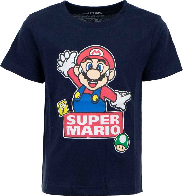 Super Mario Extra LifeT-Shirt - Blue
