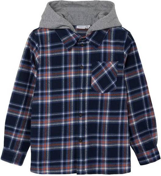 Name It Skjorta nkmBatin LS Shirt Blå 146/152