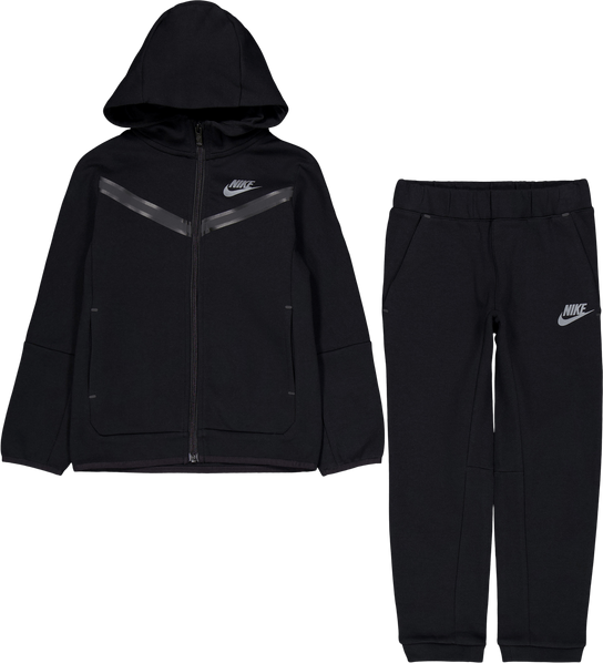 Nike Kid's Sportswear Tech Fleece Jacket & Pants Set - Black (86H052-023)