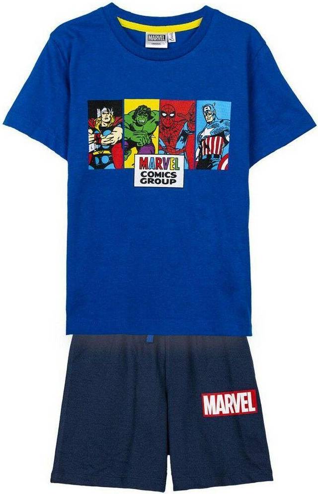 The Avengers Set av kläder Barn Blå Storlek: år