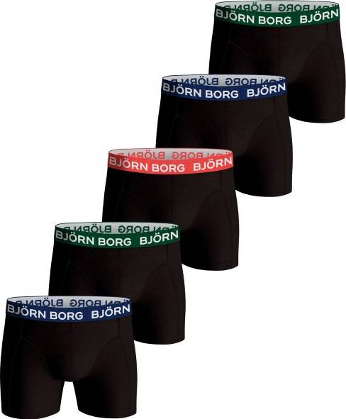 Björn Borg Cotton Stretch Boxer 5-pack - Multicolour