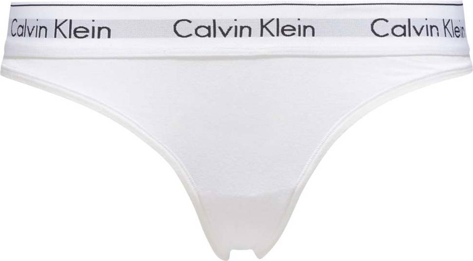 Calvin Klein Modern Cotton Thong - White