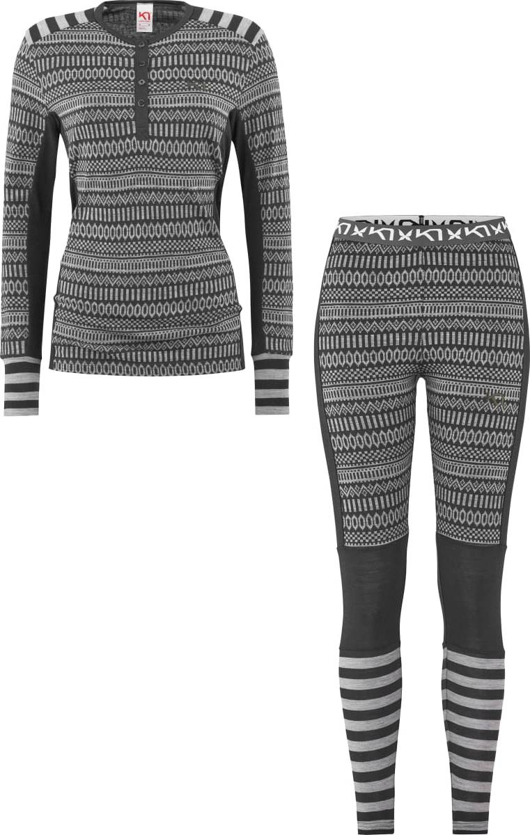 Kari Traa Akle Base Layer Set - Grey