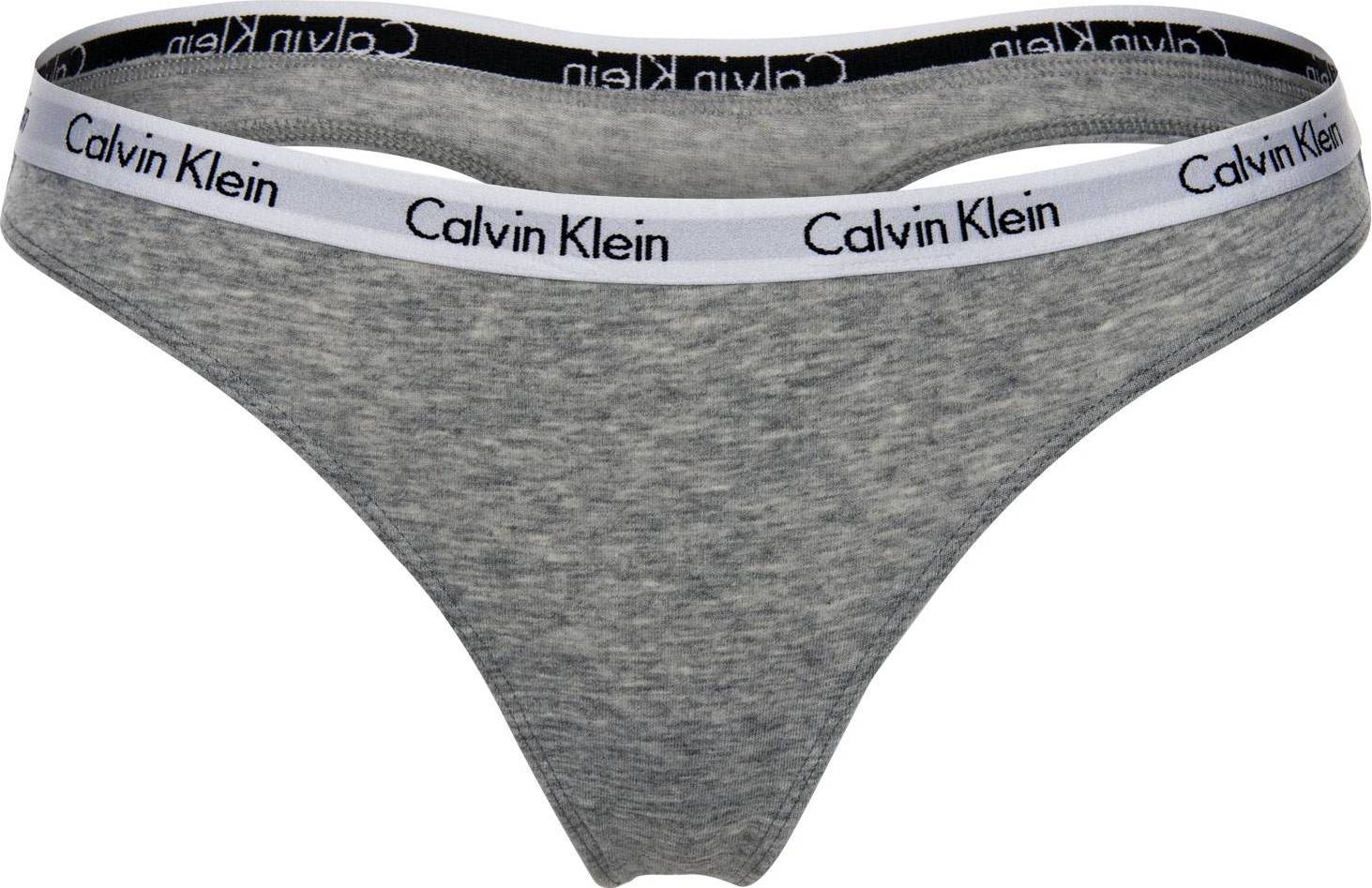 Calvin Klein Carousel Thong - Grey Heather