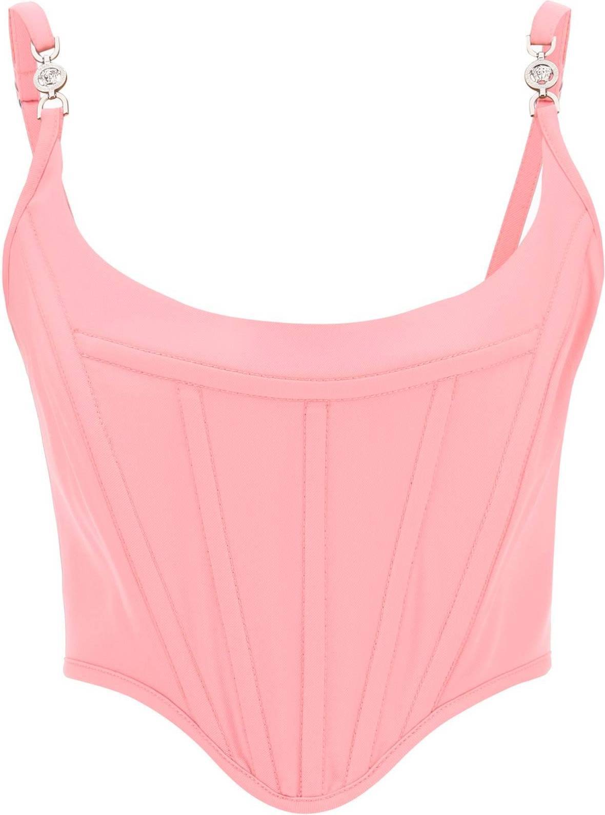 Versace Monogram Corset Top