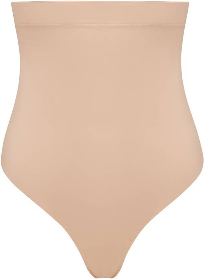 Spanx Suit Your Fancy High-Waisted Thong - Champagne Beige