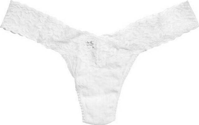 Hanky Panky Signature Lace Low Rise Thong - White