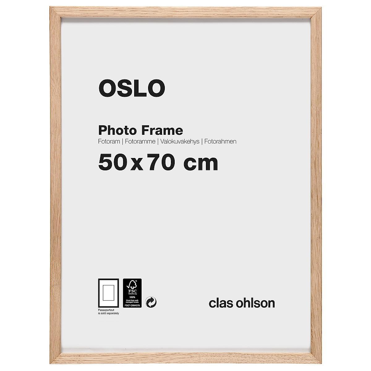 Clas Ohlson Oslo Ram 50x70cm