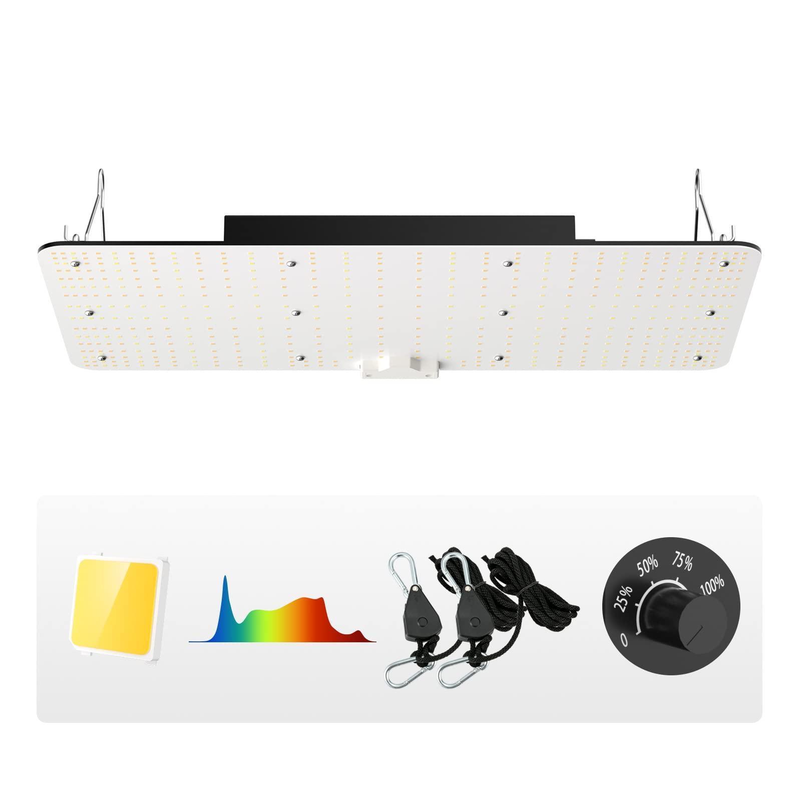 Vevor 200w led grow light greenhouse growing light full spectrum indoor plants
