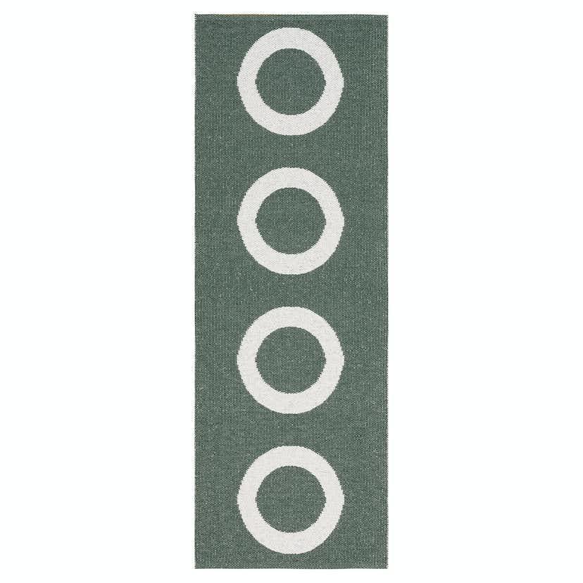 Horredsmattan Plastic Circus Darkgreen Grön