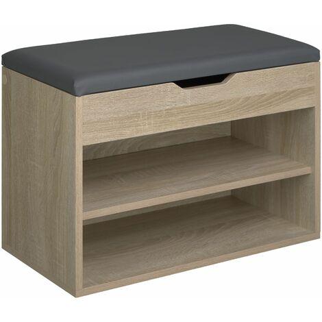 tectake tectake Jasmina Skoställ Skoställ 60x43.5cm