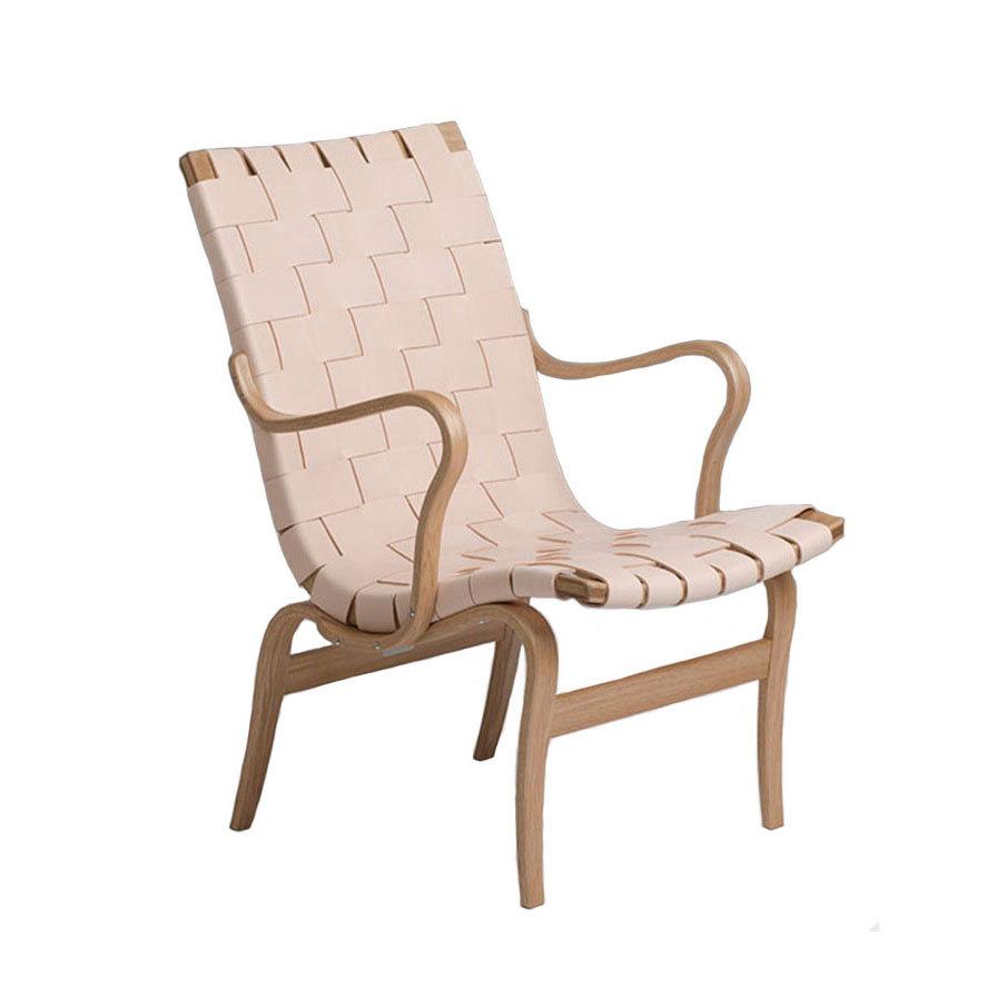 Bruno Mathsson Eva flätad Fåtölj 82cm