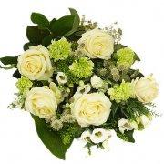 Blommor till begravning & kondoleanser The Florist's Choice Blandade blommor 1