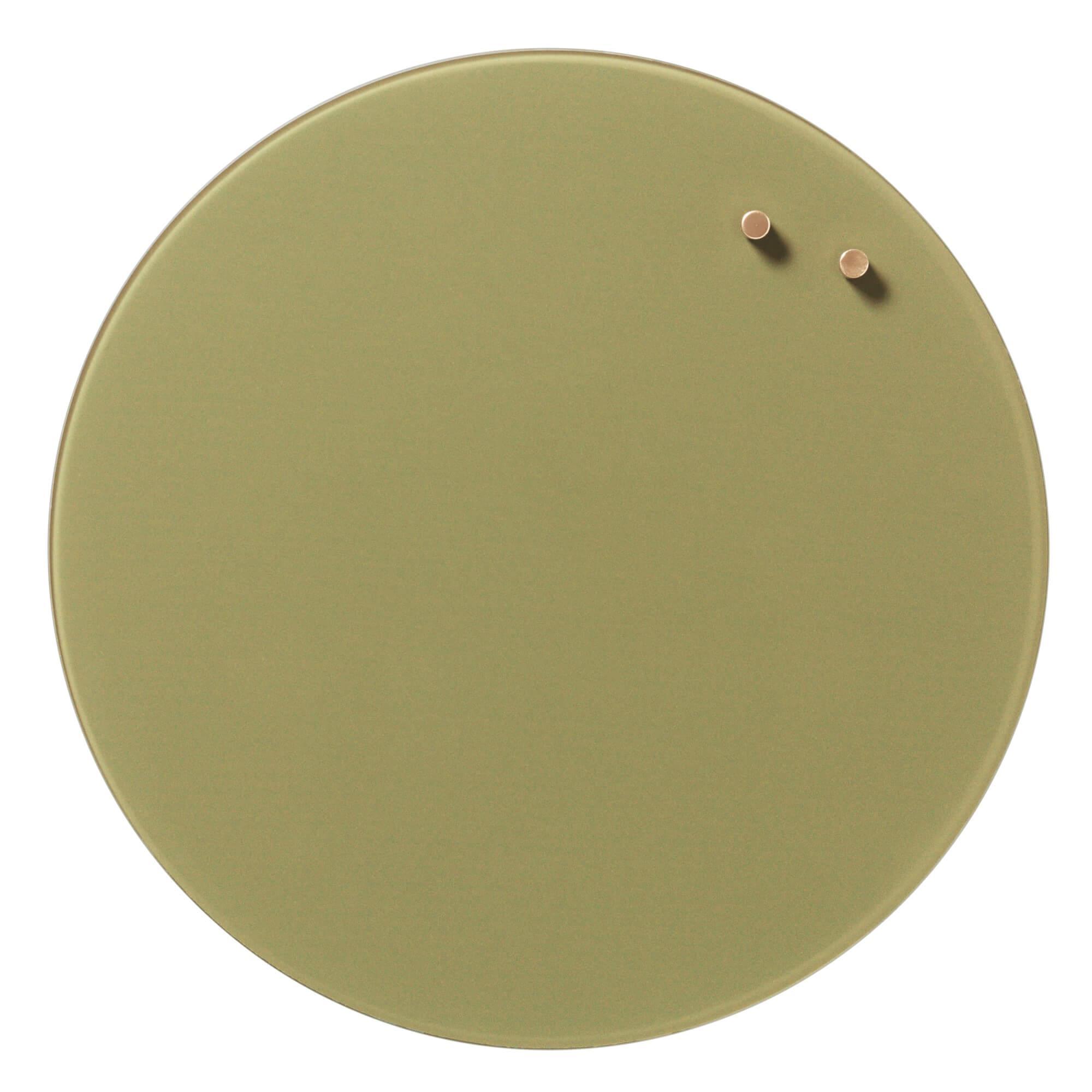 Naga Magnetic Glass Board Circle 35cm
