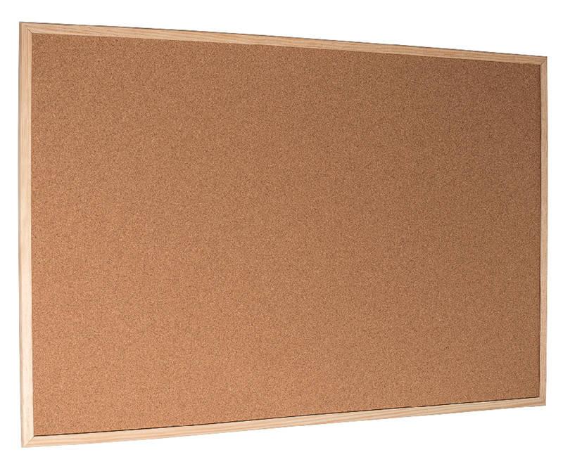 Esselte Cork Wooden 119.5x89.5cm
