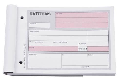 Esselte Kvittens A6L