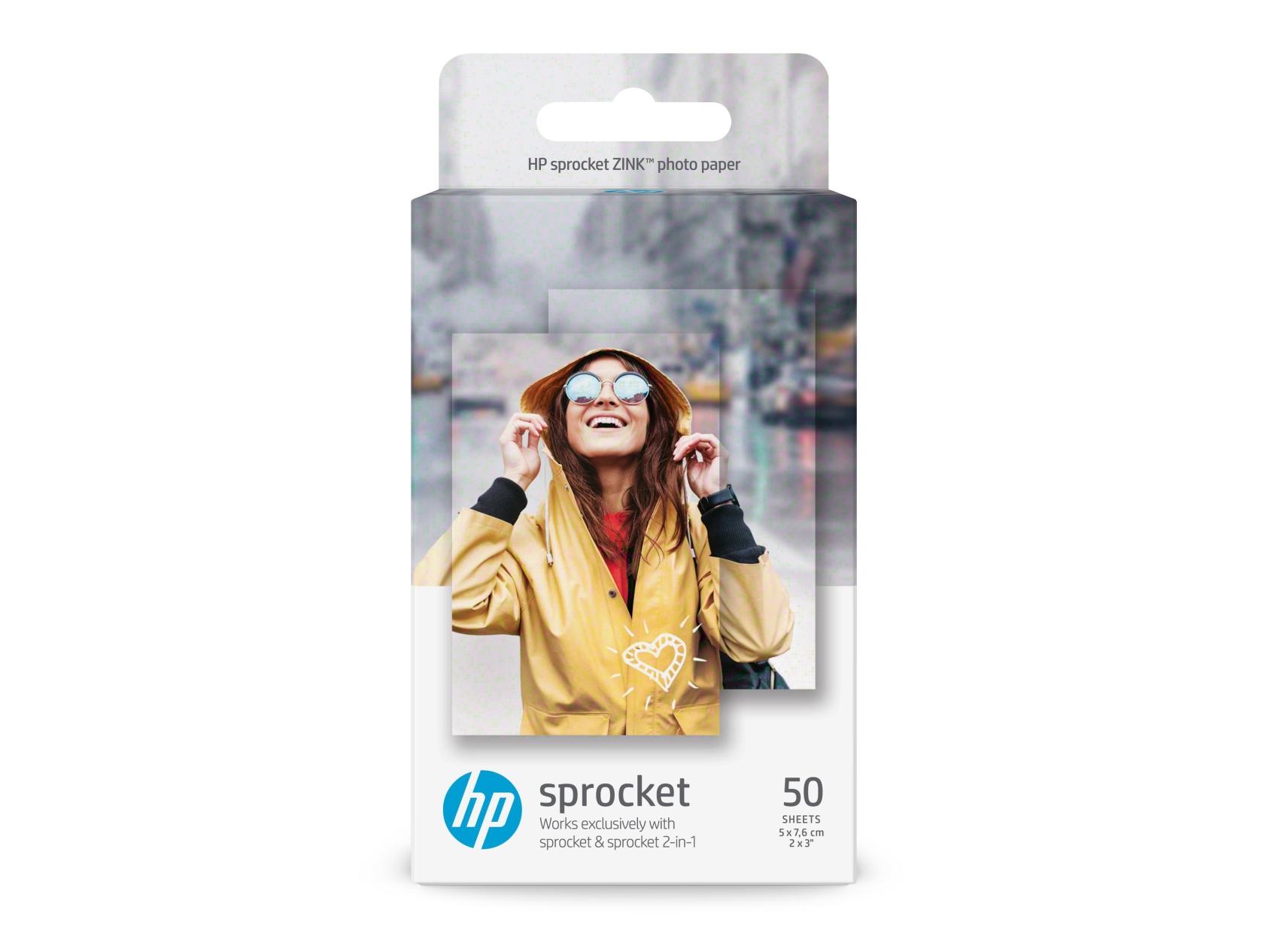 HP Sprocket Photo Paper 290g/m² 50st