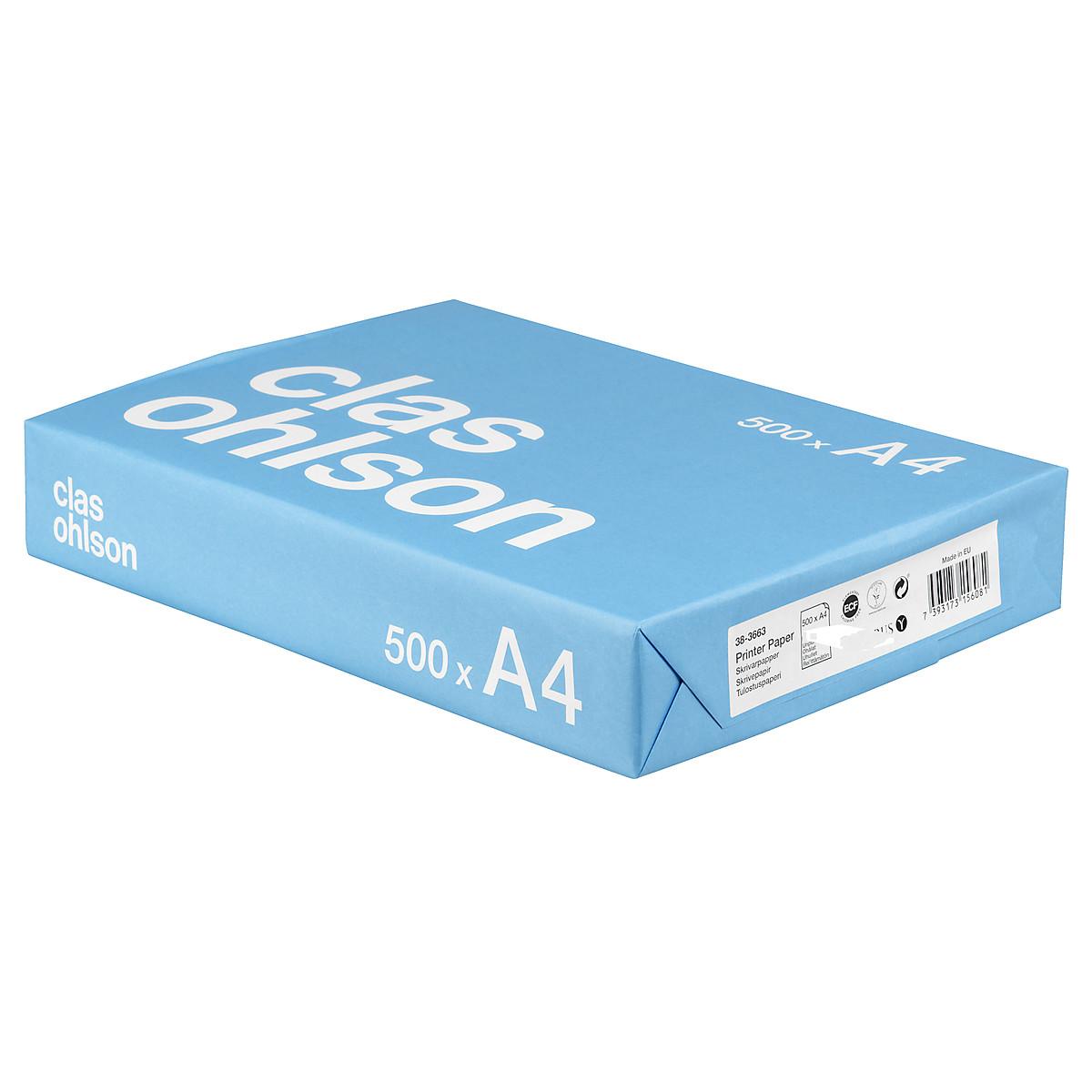 Clas Ohlson A4 Printer Paper Unpunched 80g/m² 500st