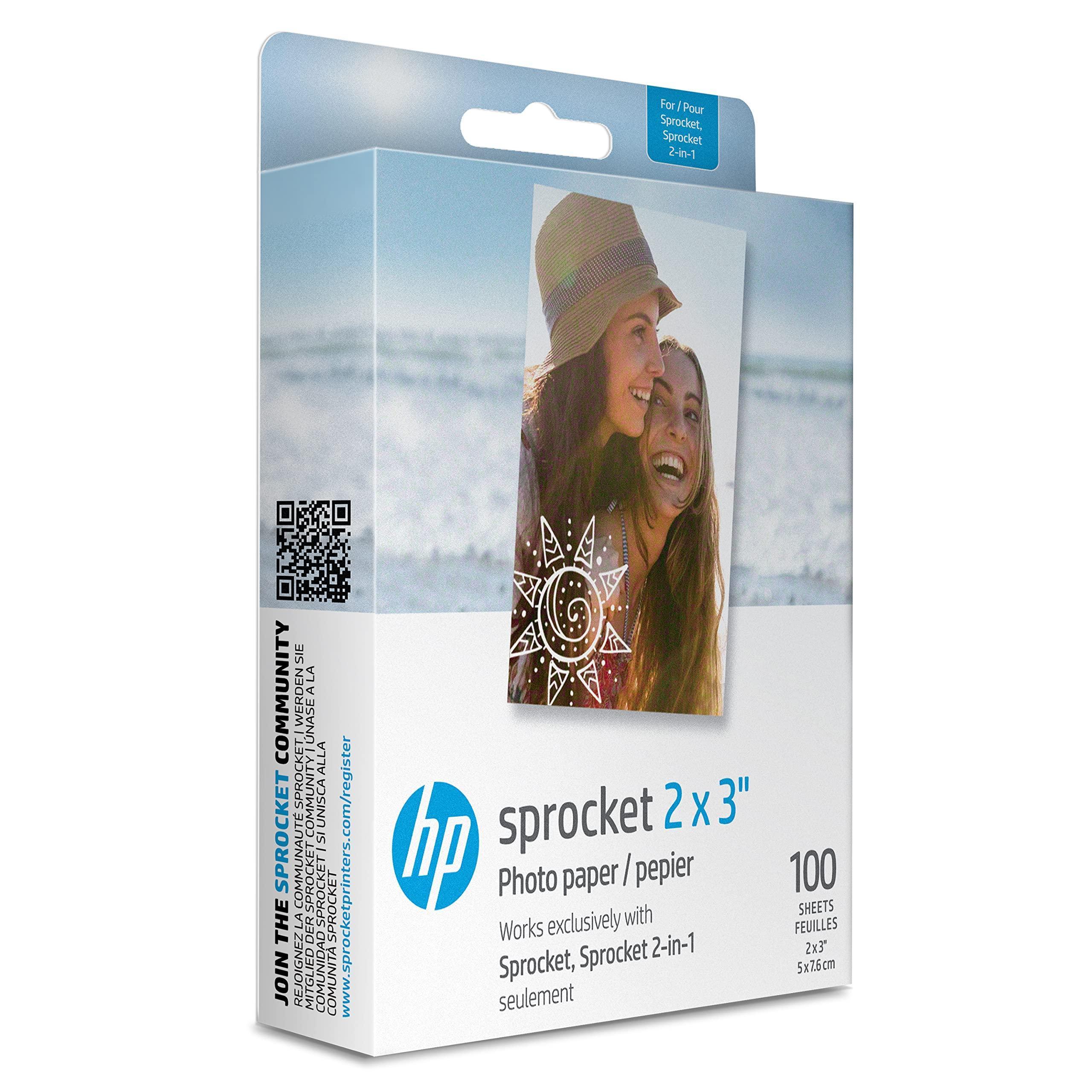 HP Premium Zink Photo Paper 2x3