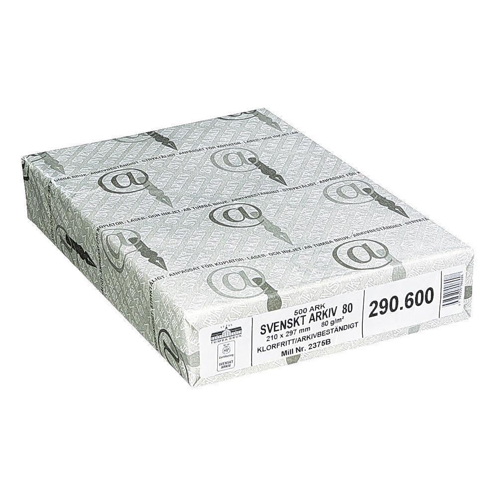Swedish Archive Paper A4 80g/m² 500st
